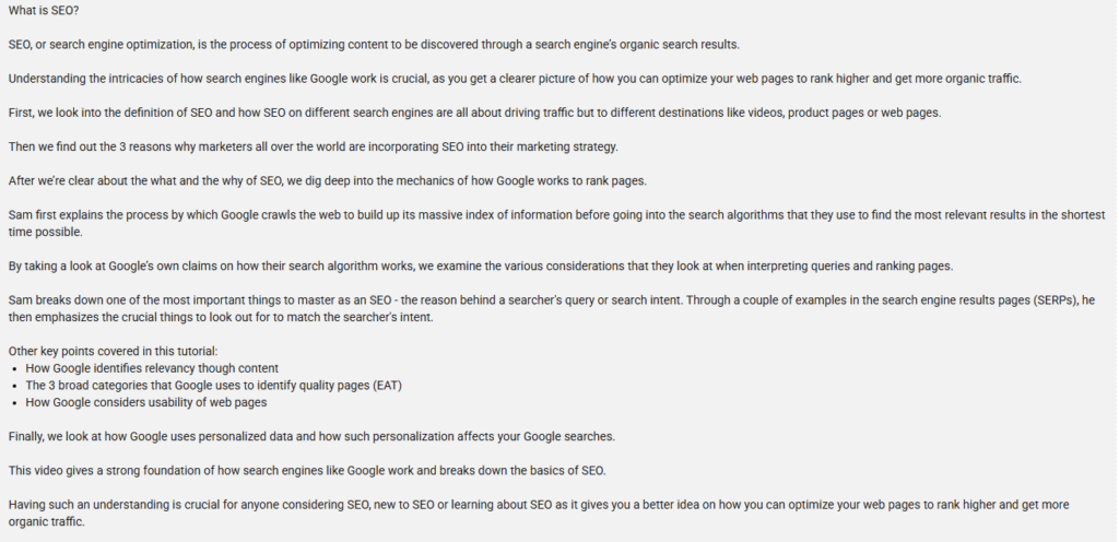 Write Descriptions That Boost Rankings
