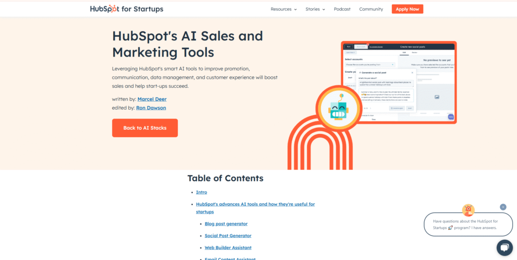 HubSpot AI – Best for CRM & Marketing Automation